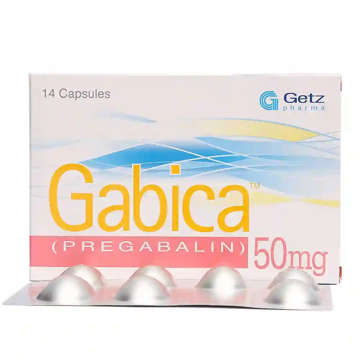 Picture of Gabica 50mg Cap 7x2s